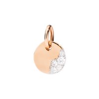 Charm Dodo Dodo Tags in Oro rosa Diamante 0.07 Ct DM9/B - DM9/B